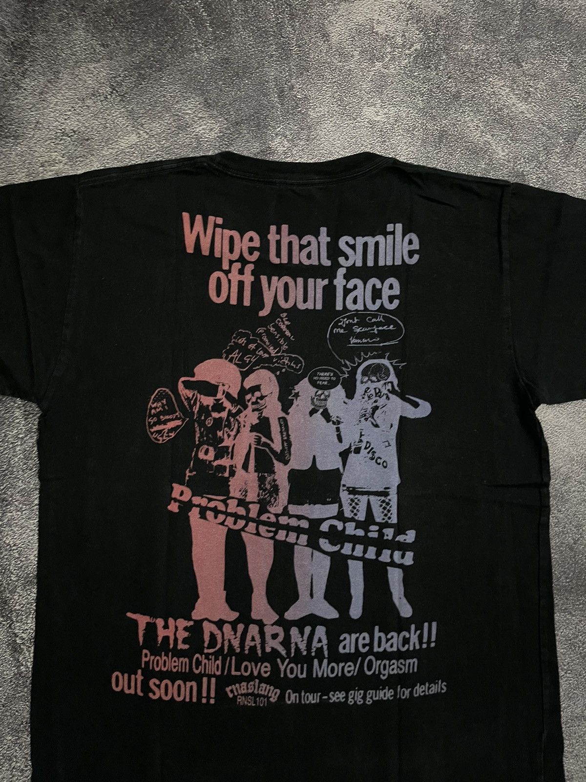 Hysteric Glamour RNA SLANG Skull Poem T Shirt Size US M / EU 48-50 / 2 - 4 Thumbnail
