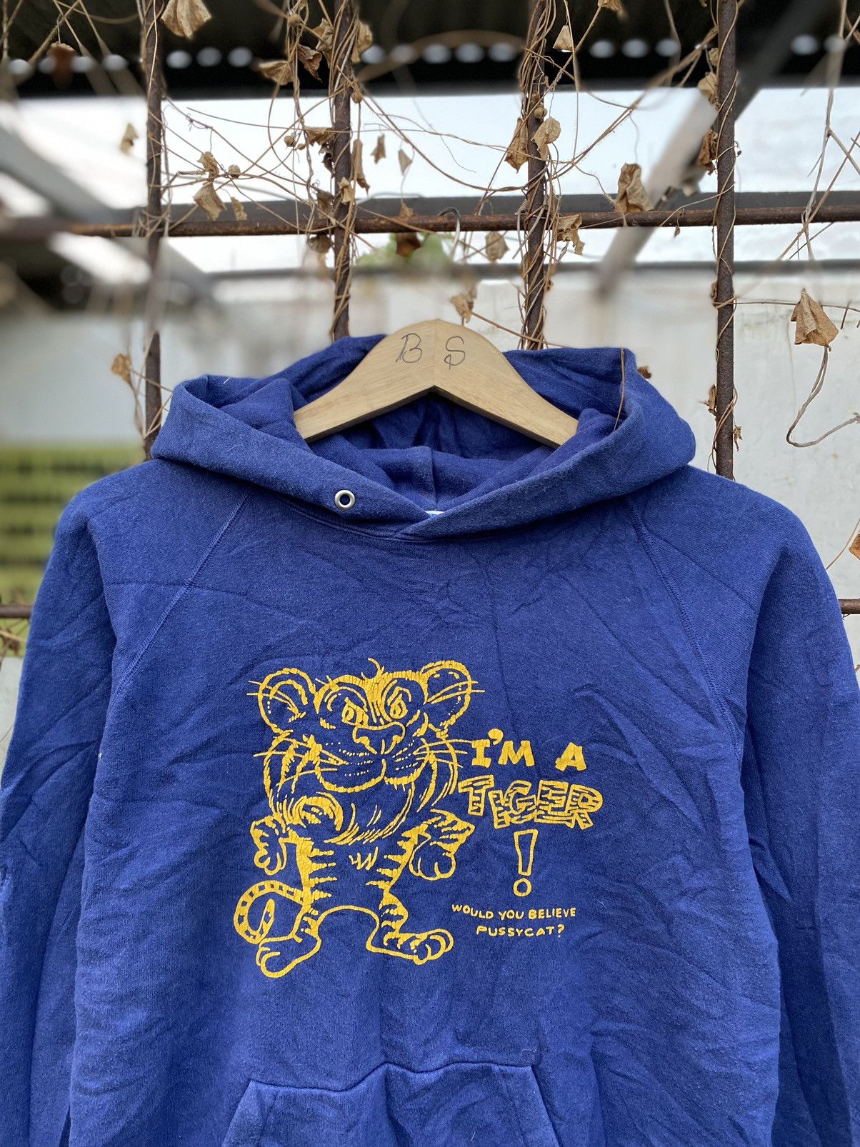 Japanese Brand × Men's Wearhouse × Warehouse Vintage Warehouse Tiger hooded Size US L / EU 52-54 / 3 - 2 Thumbnail
