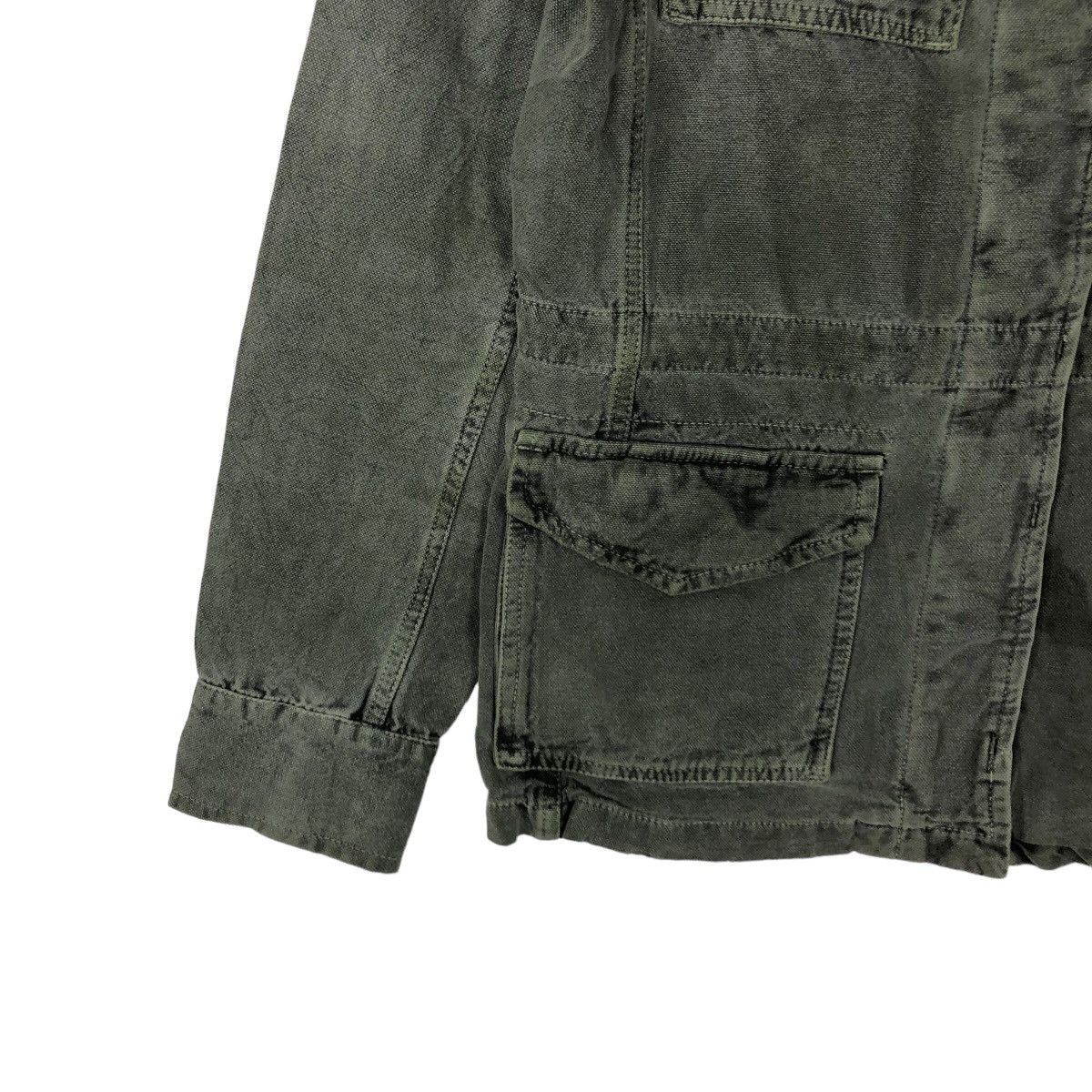 Japanese Brand VINTAGE HIKORY CHORE JACKET SUNDRY JAPAN ISSEY MIYAKE Size US M / EU 48-50 / 2 - 3 Thumbnail