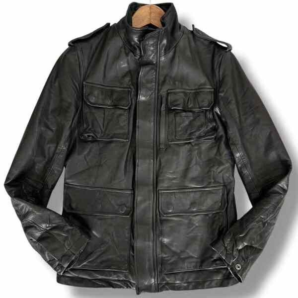 junhashimoto Attack the Mind 7 Calf Leather Jacket Size US S / EU 44-46 / 1 - 1 Thumbnail