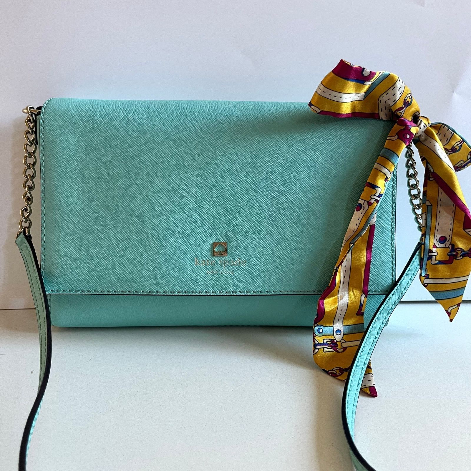 Kate Spade KATE SPADE Charlotte Street Alex Crossbody, Blue Aqua Size ONE SIZE - 3 Thumbnail