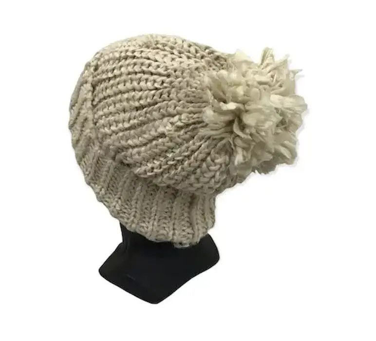 Japanese Brand × Vintage Hyphen World Gallery Knit Beanie Hat Size ONE SIZE - 3 Thumbnail