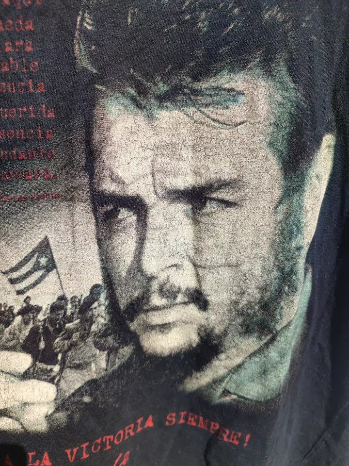 Vintage VINTAGE 90S CHE GUEVARA 'HASTA LA VICTORIA SIEMPRE' Blu Size US S / EU 44-46 / 1 - 10 Thumbnail