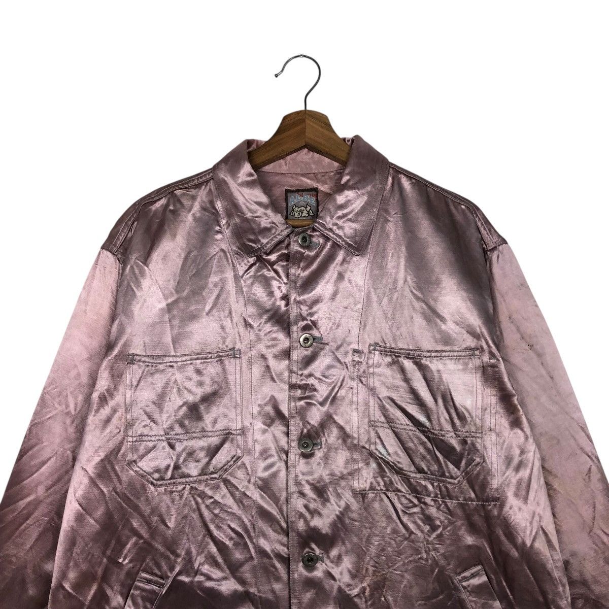 Japanese Brand 📌Vintage Button Jacket Albe Marle Issey Miyake Work Wear Size US L / EU 52-54 / 3 - 4 Thumbnail