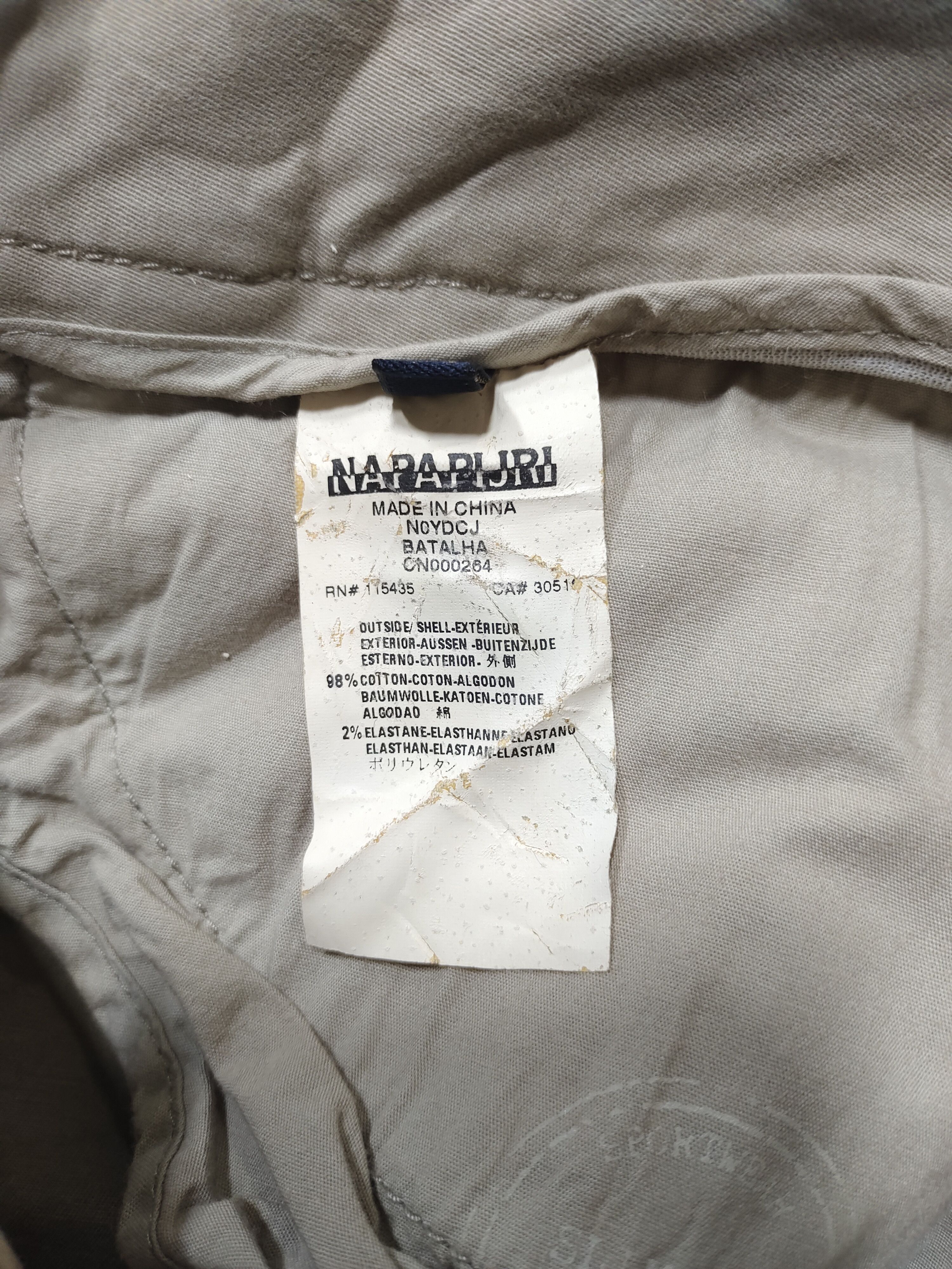 Napapijri NAPAPIJRI STRAIGHT LEG CHINO PANTS Size US 32 / EU 48 - 11 Thumbnail