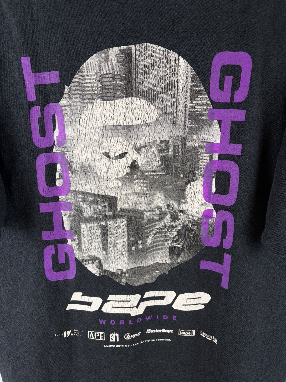 Bape Bape Head Logo Print Tee Size US L / EU 52-54 / 3 - 3 Thumbnail