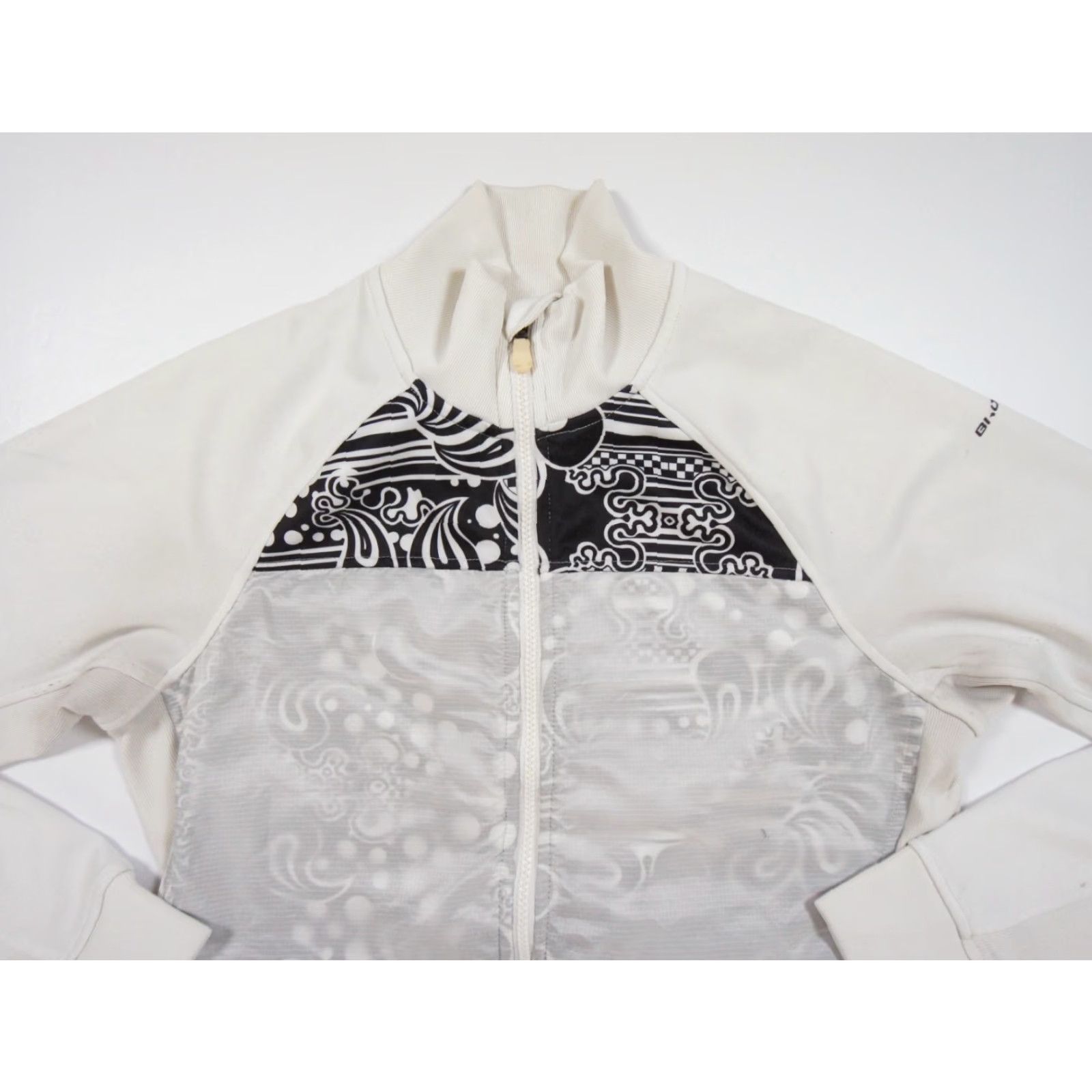 Brooks Brooks Windbreaker Jacket Women's Medium White Full Zip Running Active Outdoor Size M / US 6-8 / IT 42-44 - 2 Thumbnail