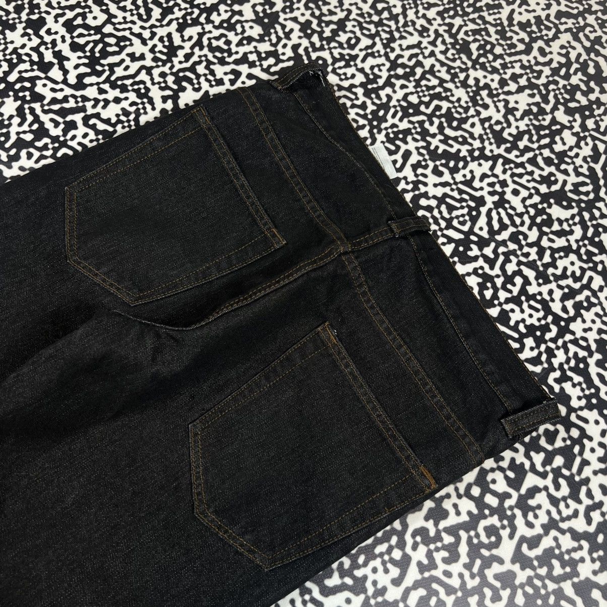 Vintage Vintage Y2K Black Casual Denim Jeans Basic Style Size US 30 / EU 46 - 4 Thumbnail