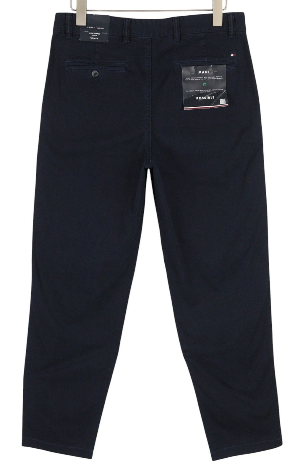 Tommy Hilfiger ARCHIVE CHINO W32/L34 Wide Tapered Pleat Leg Trousers 85137 Size US 32 / EU 48 - 2 Thumbnail
