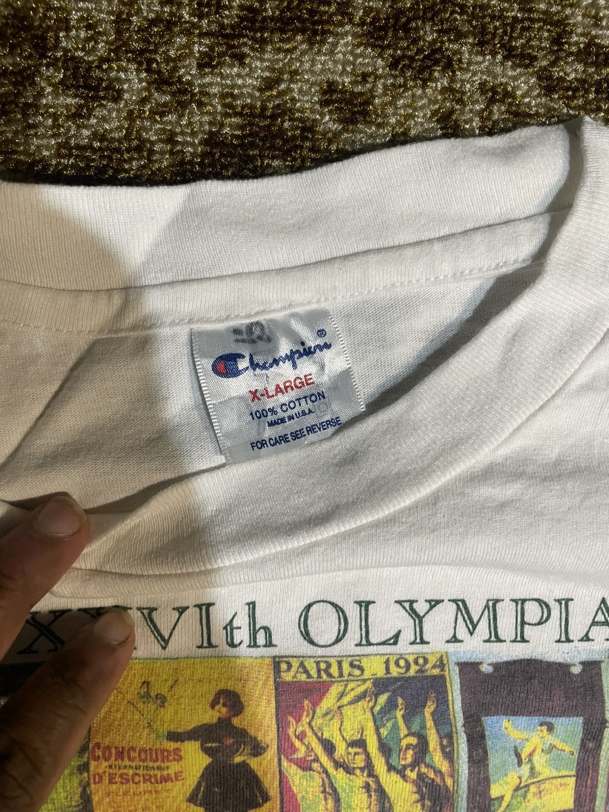 Vintage Champion atlanta Size US XL / EU 56 / 4 - 2 Thumbnail