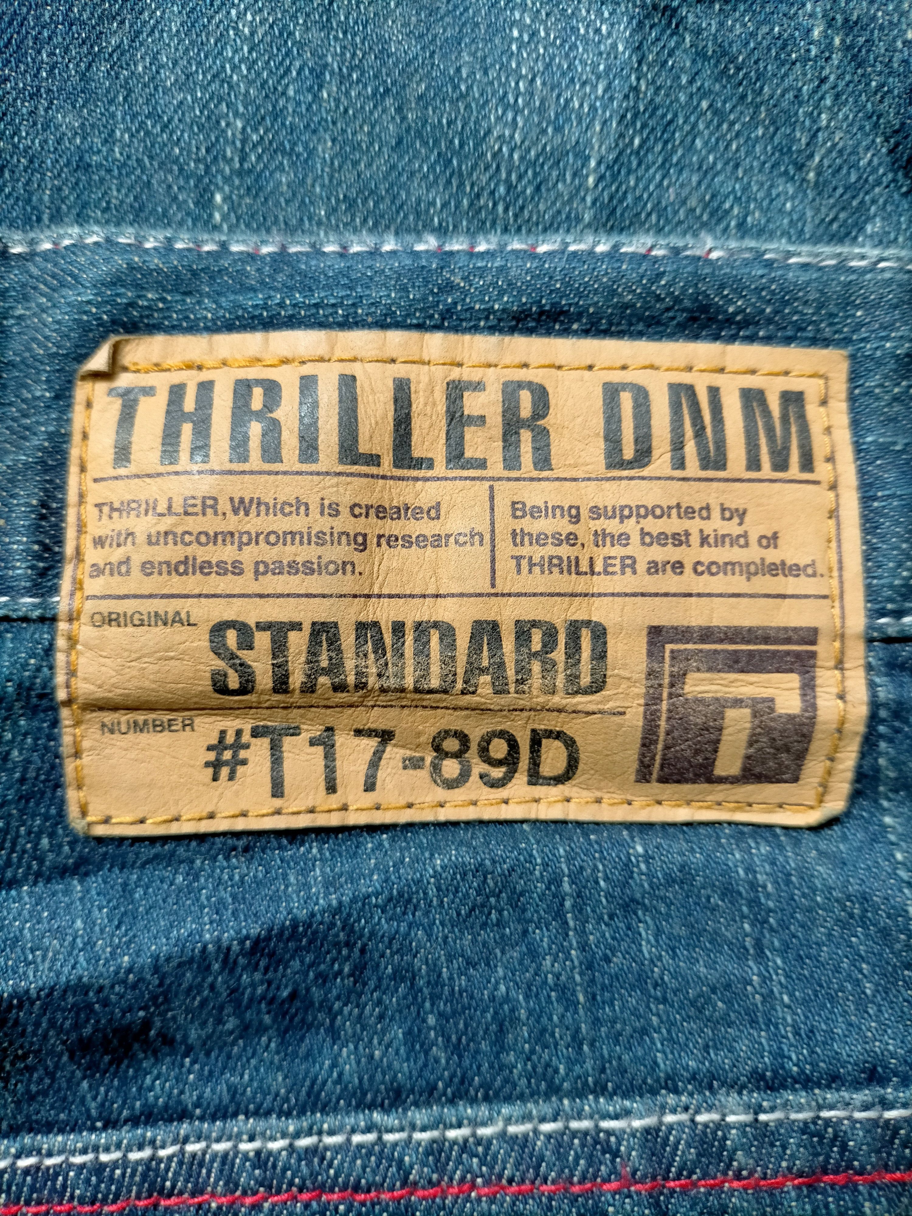 JNCO × Japanese Brand Thriller Denim Baggy Hip Hop Style Jeans Size US 32 / EU 48 - 21 Thumbnail