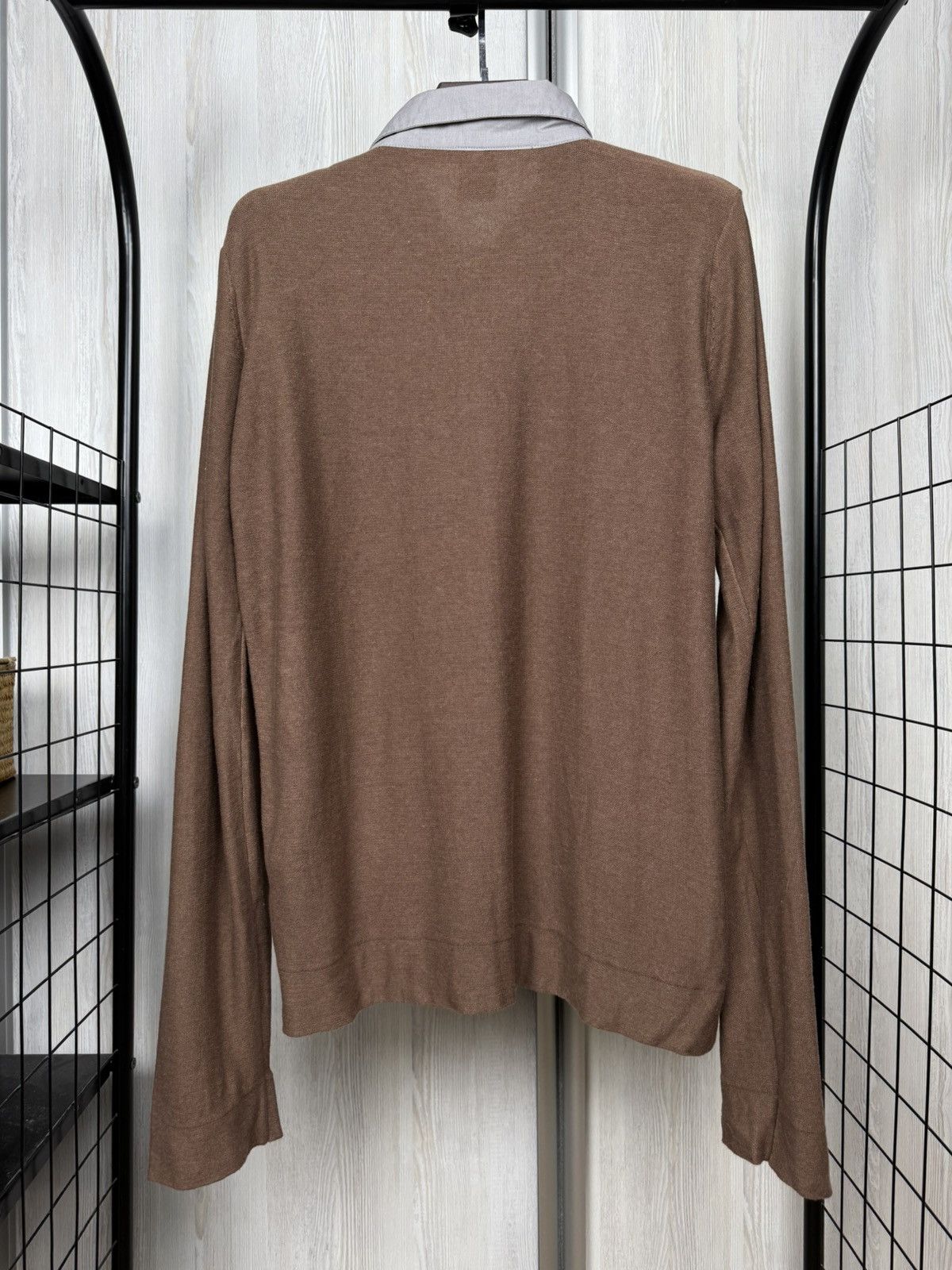Drop Dead Drop Dead knitted button up overshirt cardigan sweater Size US XL / EU 56 / 4 - 9 Thumbnail
