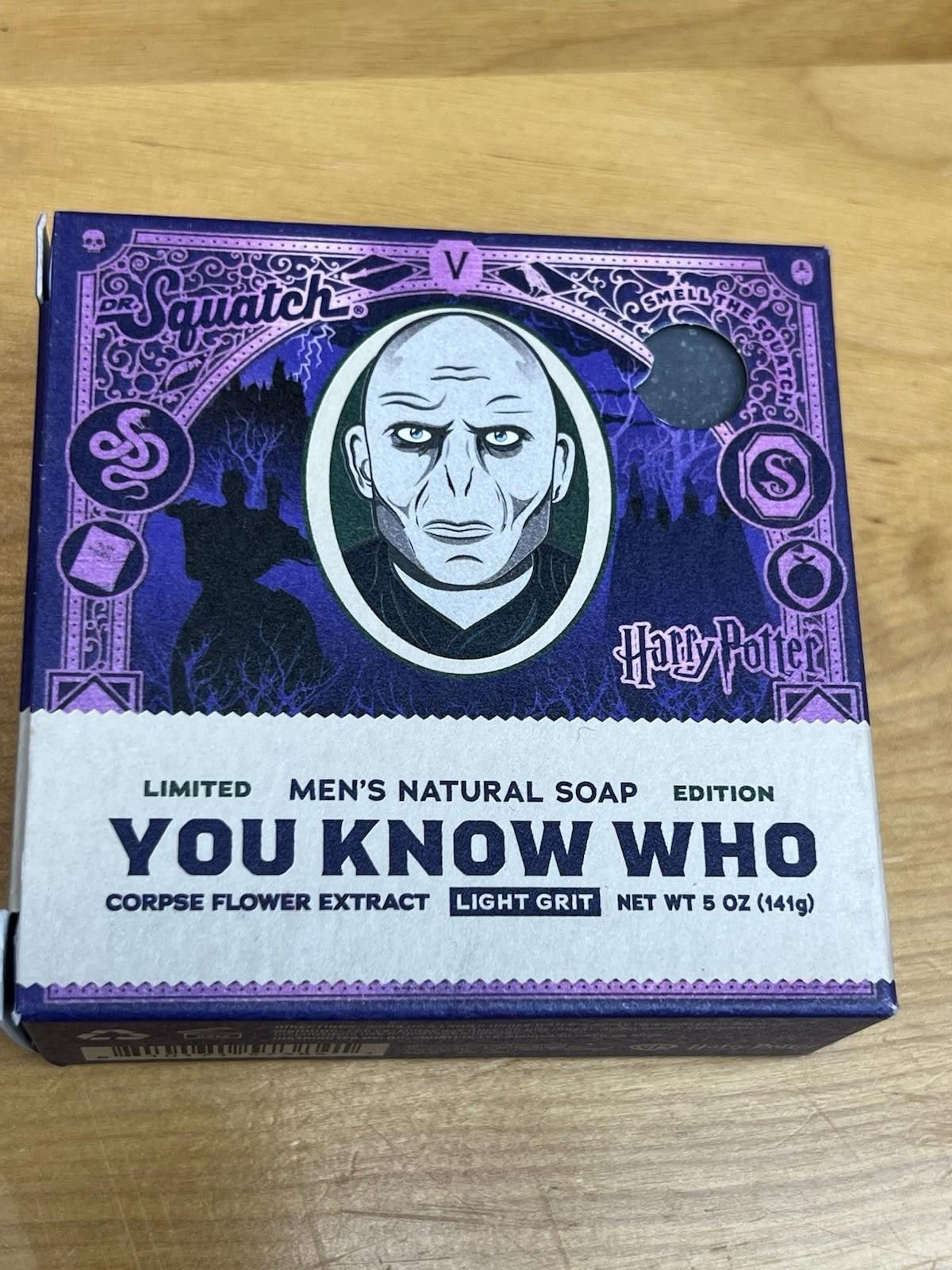 Other Harry Potter Dr. Squatch Men's Natural Soap You Know Who 5oz Size ONE SIZE - 2 Thumbnail