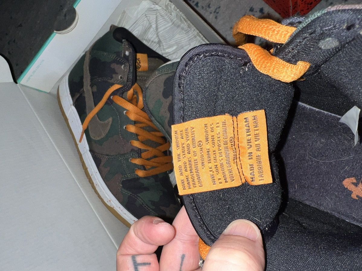 Nike Nike SB Dunk High FiveOneO Camo Size US 9.5 / EU 42-43 - 8 Thumbnail