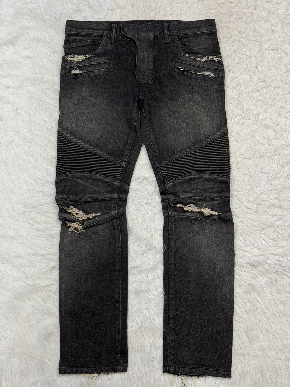 Balmain Balmain paris Biker jeans Size US 30 / EU 46 - 6 Thumbnail