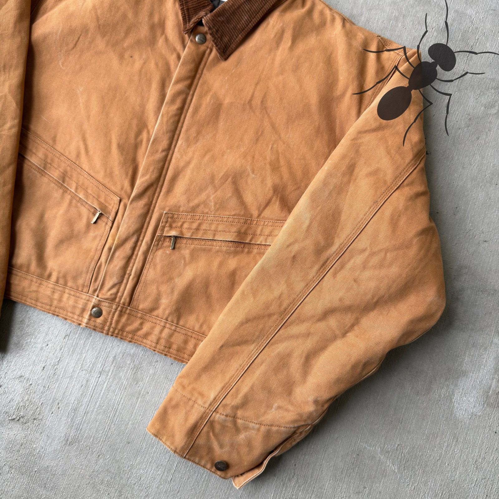Vintage Brown walls blizzard cropped work wear jacket Size US XL / EU 56 / 4 - 4 Thumbnail