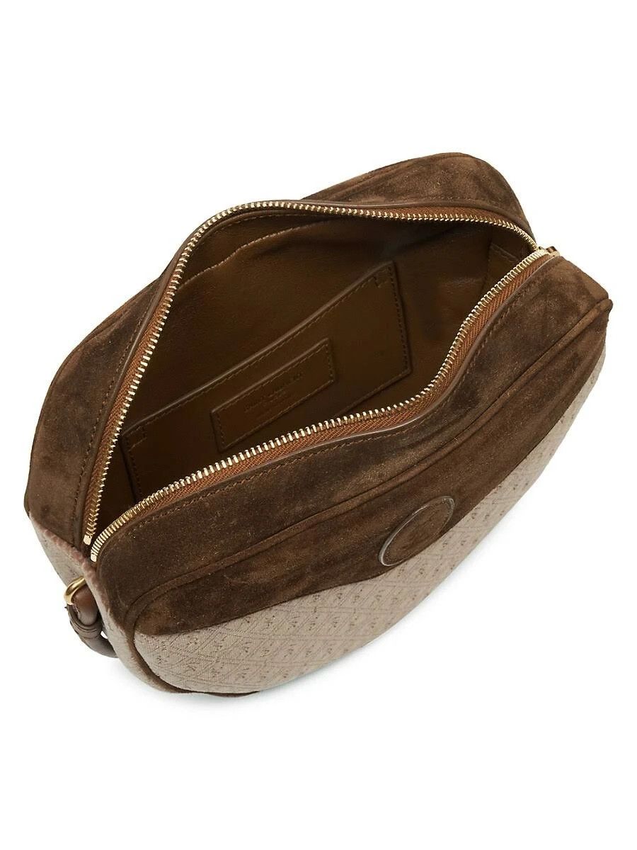 Saint Laurent Paris o1s1wg111124 Size: OS / Monogramme Cross Body Bag in Brown Size ONE SIZE - 11 Thumbnail