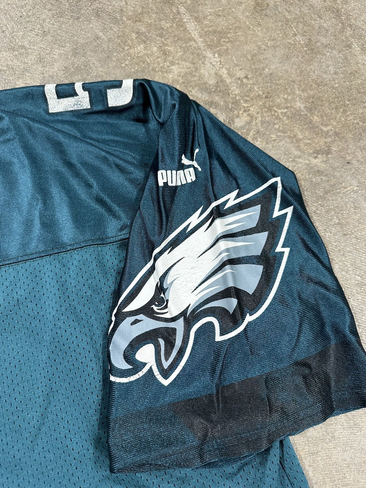 Puma Vintage Y2K Puma Philadelphia Eagles Mcnabb #5 NFL Jersey Size US XXL / EU 58 / 5 - 7 Thumbnail