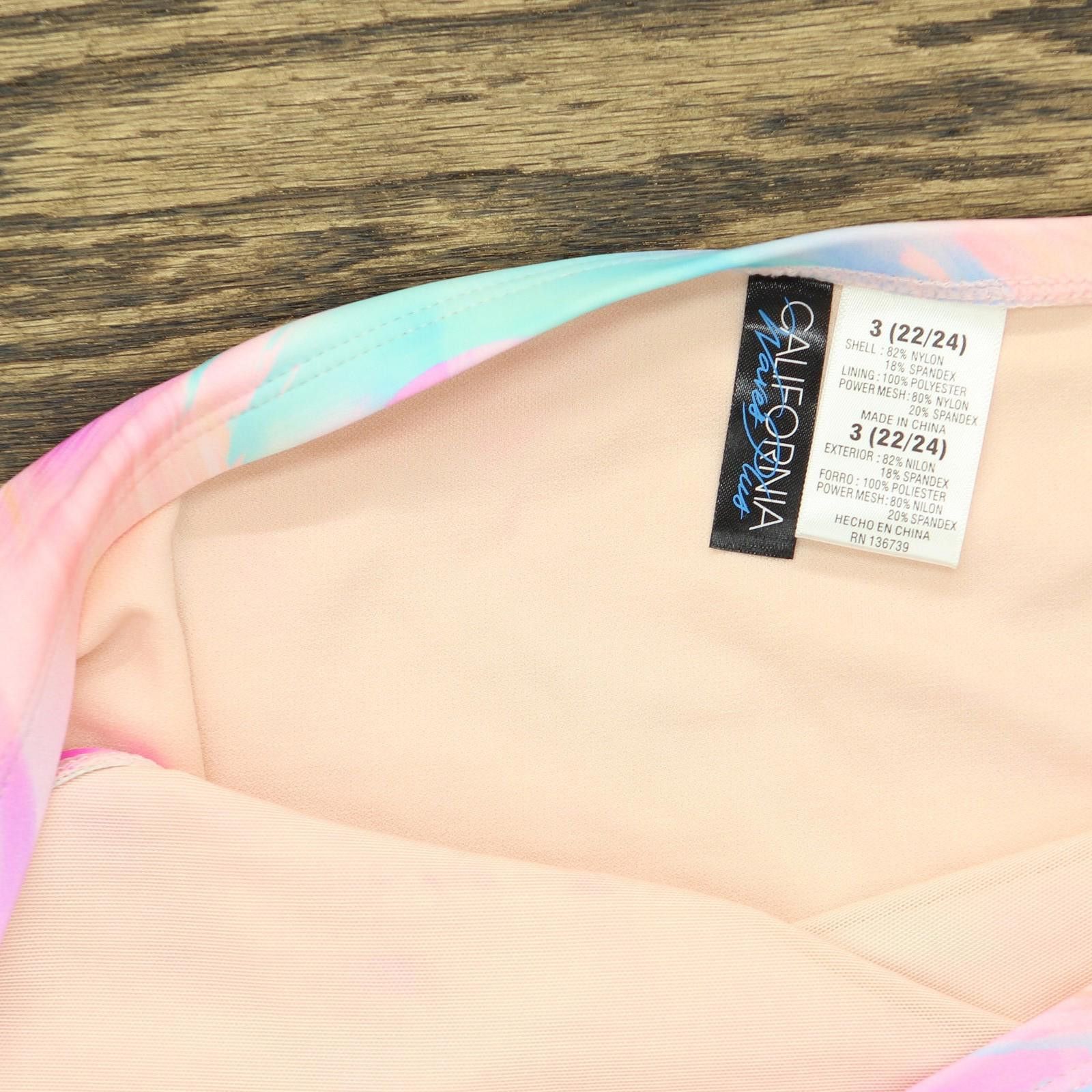 Other Nwt Salt + Cove Size Swim Bottom Wave Multi Pink 3x (22-24) Size ONE SIZE - 4 Thumbnail