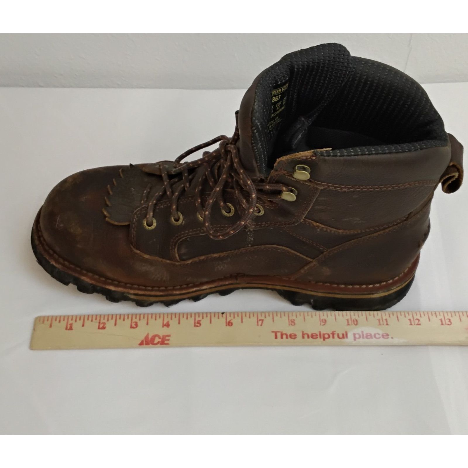 Other Red Wing Irish Setter Work Boots Men's 11 Brown leather Size US 11 / EU 44 - 14 Thumbnail