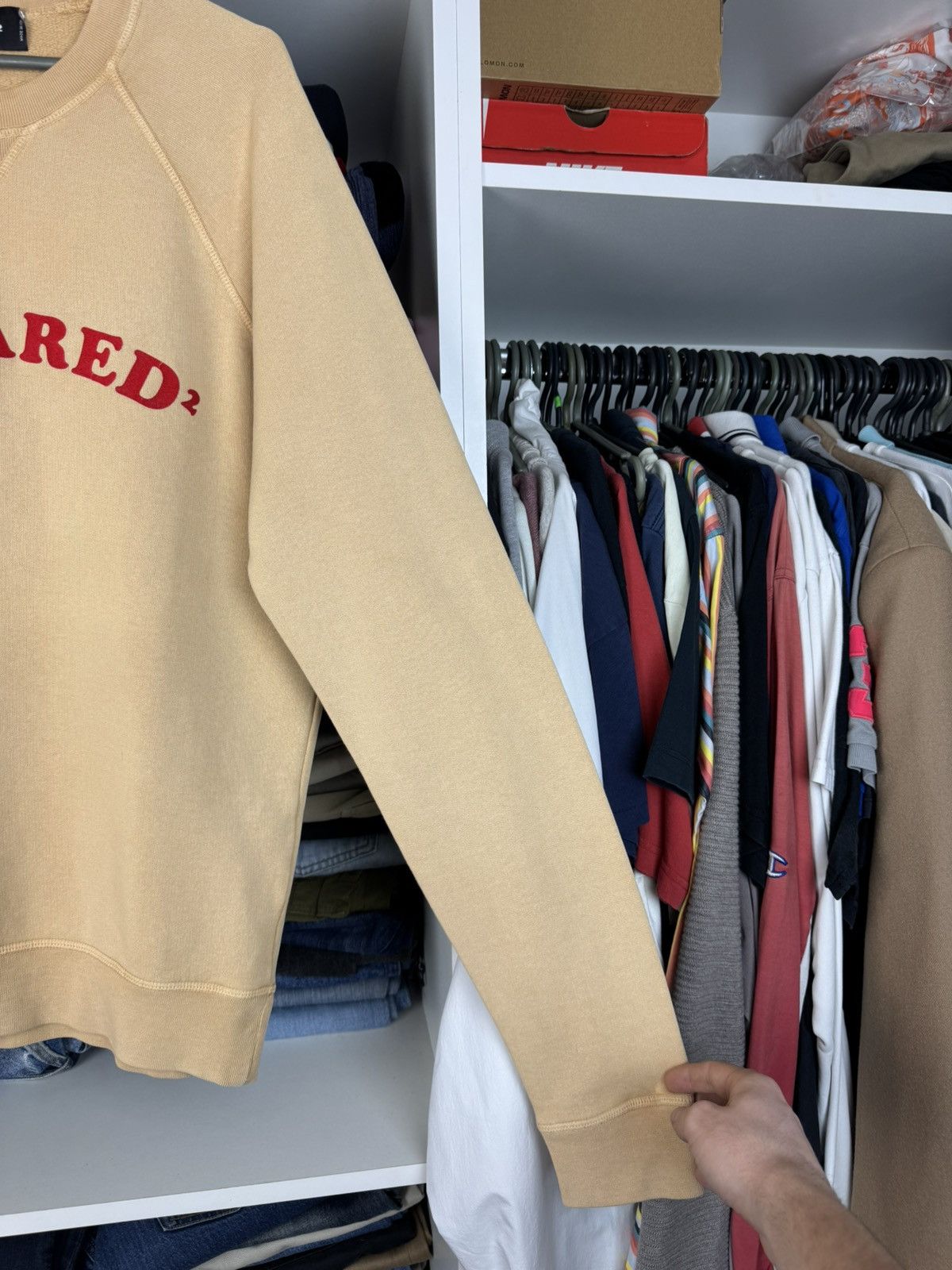 Dsquared2 Dsquared2 Dead Raglan Fit Sweatshirt Made in Italy Size US M / EU 48-50 / 2 - 14 Thumbnail