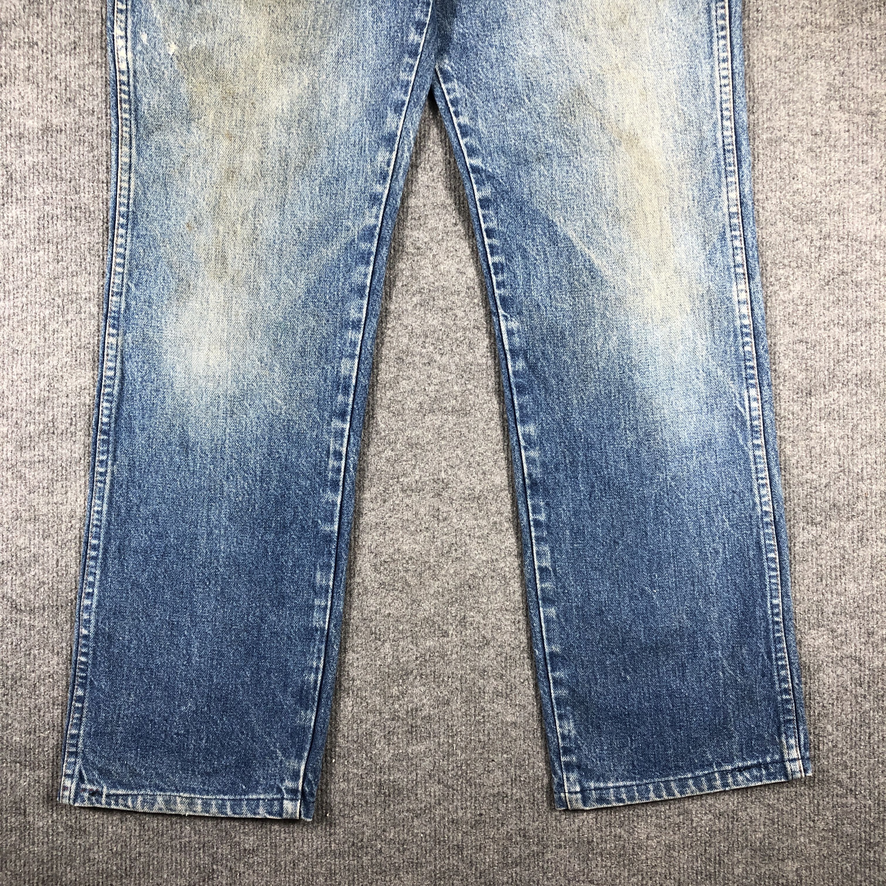 Vintage × Wrangler Vintage Wrangler Light Blue Wash Jeans L666 Size US 32 / EU 48 - 3 Thumbnail