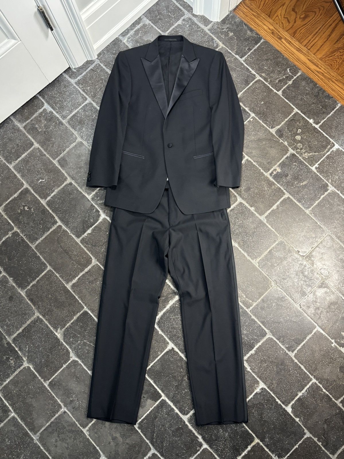 Z Zegna Z Zegna Suit Ermenegildo Zegna Two Piece Tuxedo Formal 48R Size 48R - 1 Thumbnail