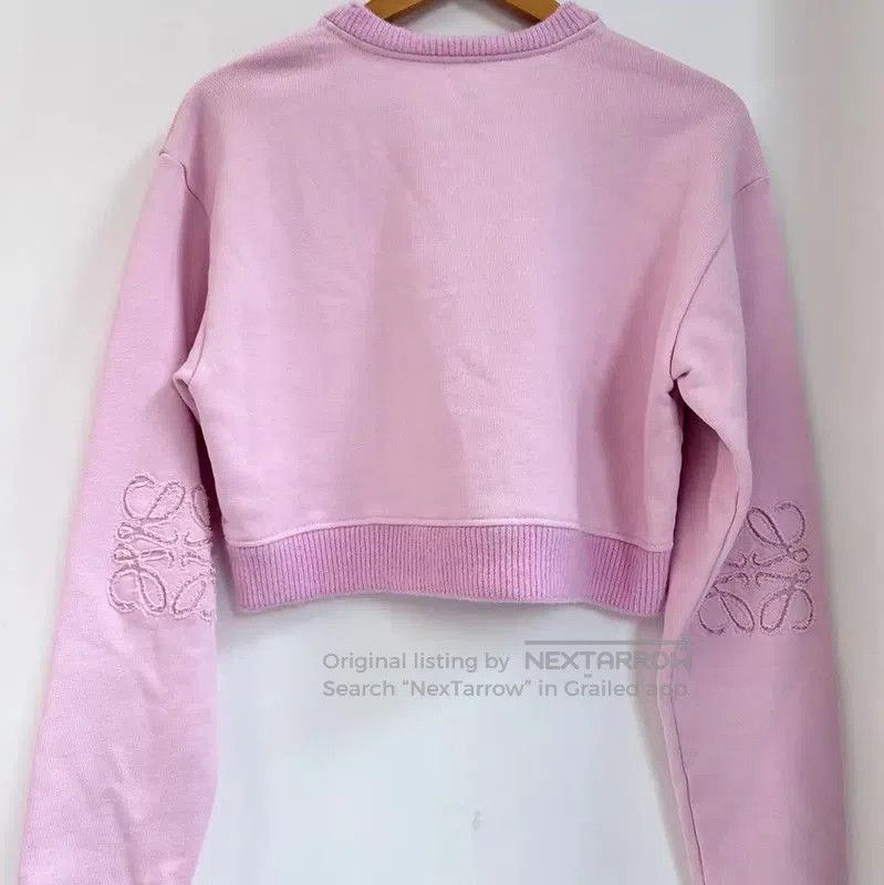 Other Loewe Women's Pink Cotton Sweatshirt . Size S / US 4 / IT 40 - 4 Thumbnail