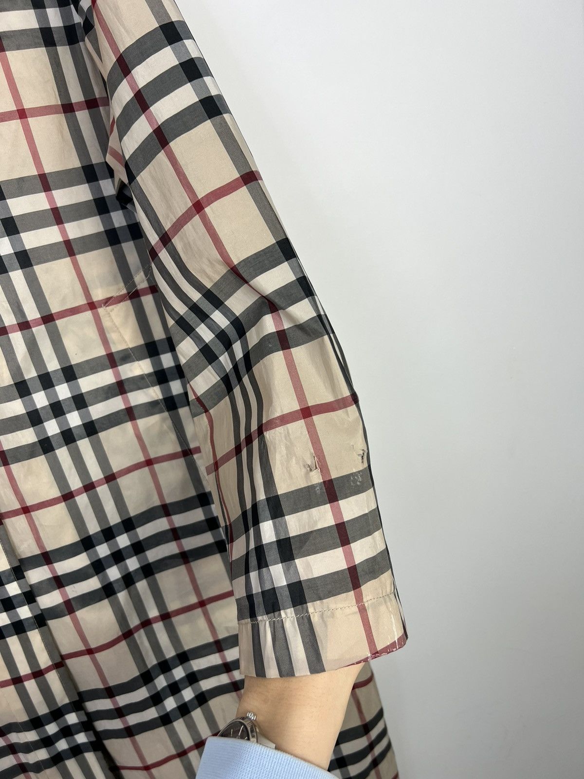 Burberry Women's Burberry London Full Pattern Check Coat Size M / US 6-8 / IT 42-44 - 7 Thumbnail