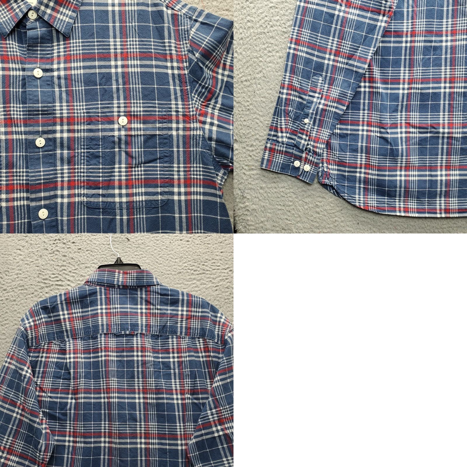 Vintage L.L. Bean Shirt Mens M Multi Plaid Button-Up Chest Pocket Traditional Fit Buttons Casual Vintage: No Size US M / EU 48-50 / 2 - 8 Thumbnail