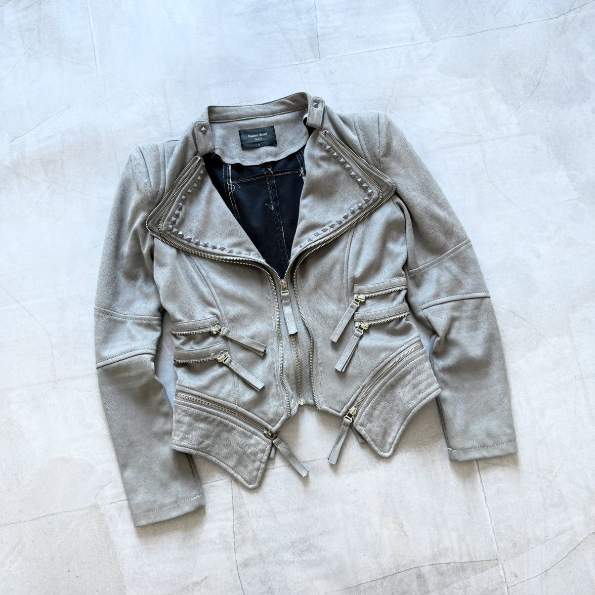 Hysteric Glamour × Undercover 00s Military Zipper Jacket Japan Napoleon Rick Owens Vibe Size S / US 4 / IT 40 - 1 Thumbnail