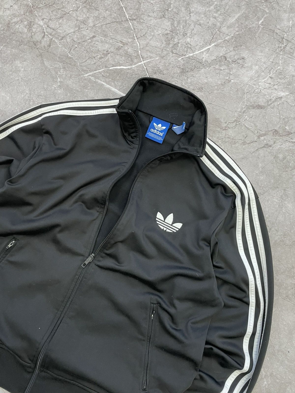 Adidas Vintage adidas zip-hoodie y2k retro boxy logo cropped 90s Size US M / EU 48-50 / 2 - 3 Thumbnail
