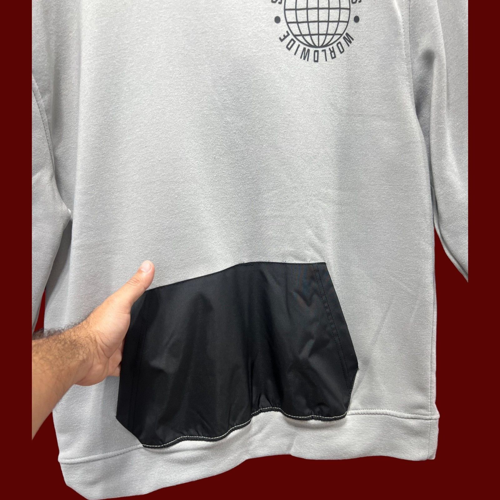 rue21 Rue 21 - Men's Long Sleeved Hooded Sweater - Grey - Medium Size US M / EU 48-50 / 2 - 13 Thumbnail