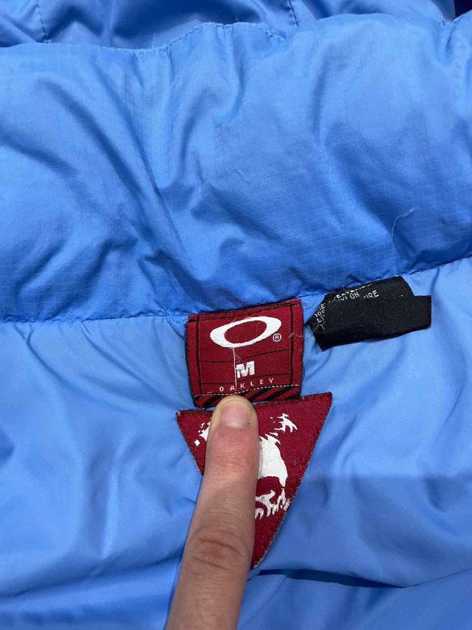 Oakley Vintage Oakley Down Puffer Jacket 90s Size US M / EU 48-50 / 2 - 10 Thumbnail