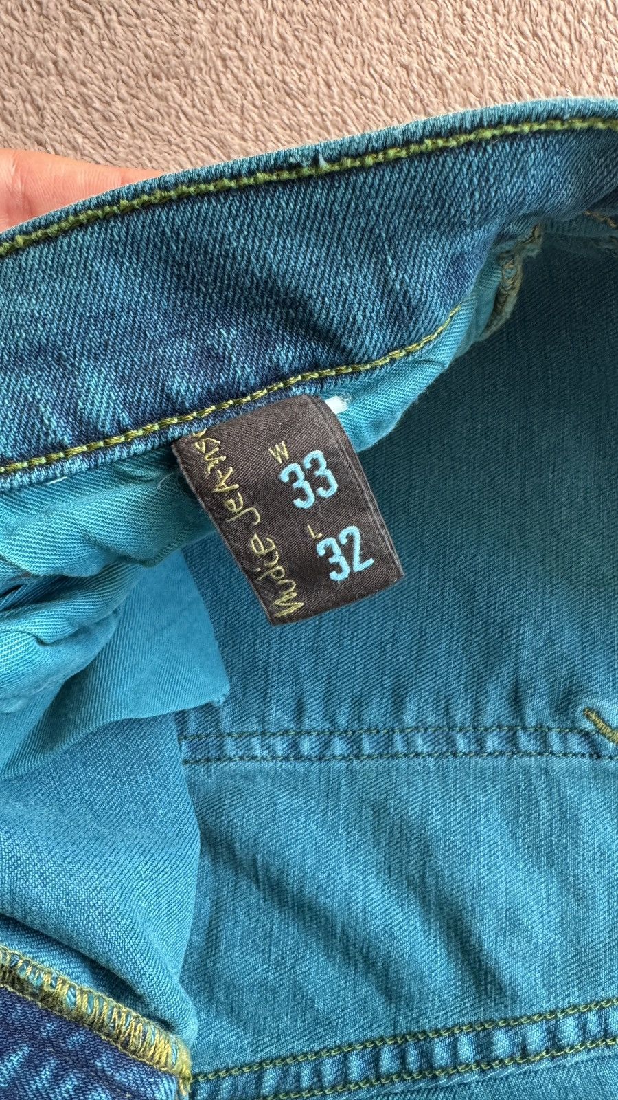 Nudie Jeans Nudie Vintage Organic Japan Denim Pants Jeans Size US 33 - 4 Thumbnail