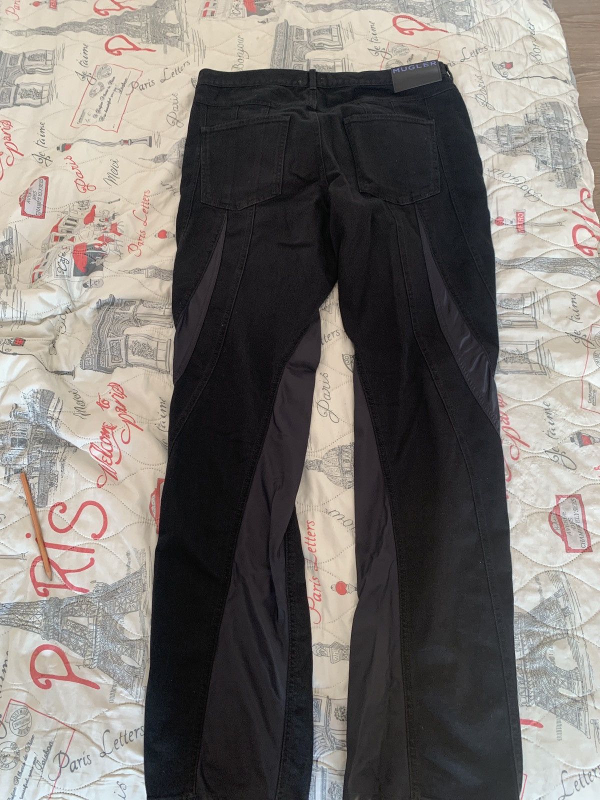 H&M × Mugler Mugler x H&M Spiral Panel Pants Size US 42 / EU 58 - 2 Thumbnail