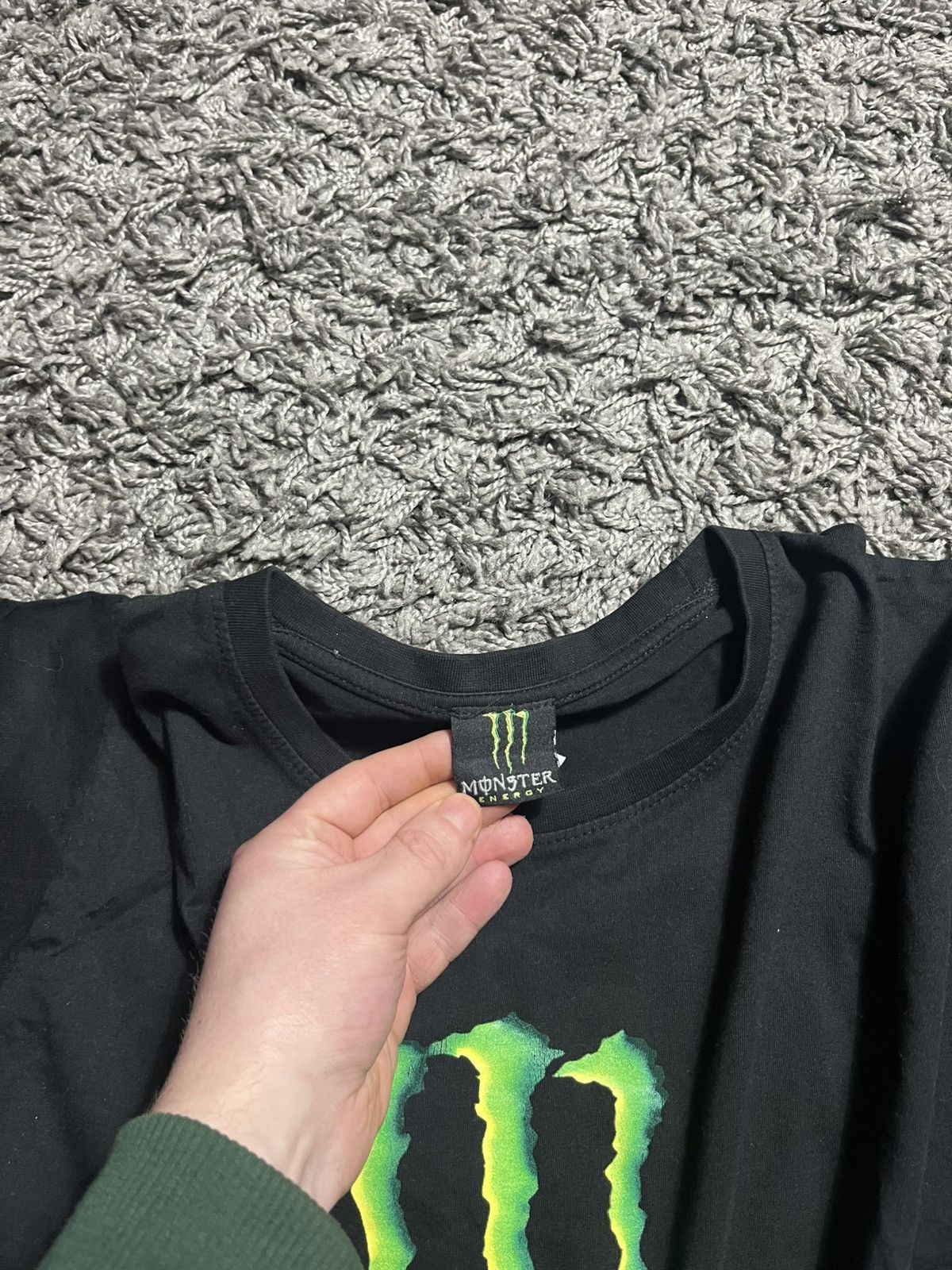 Vintage MONSTER ENERGY Y2K STYLE COTTON ADULT RACING TEE SIZE XL Size US XL / EU 56 / 4 - 3 Thumbnail