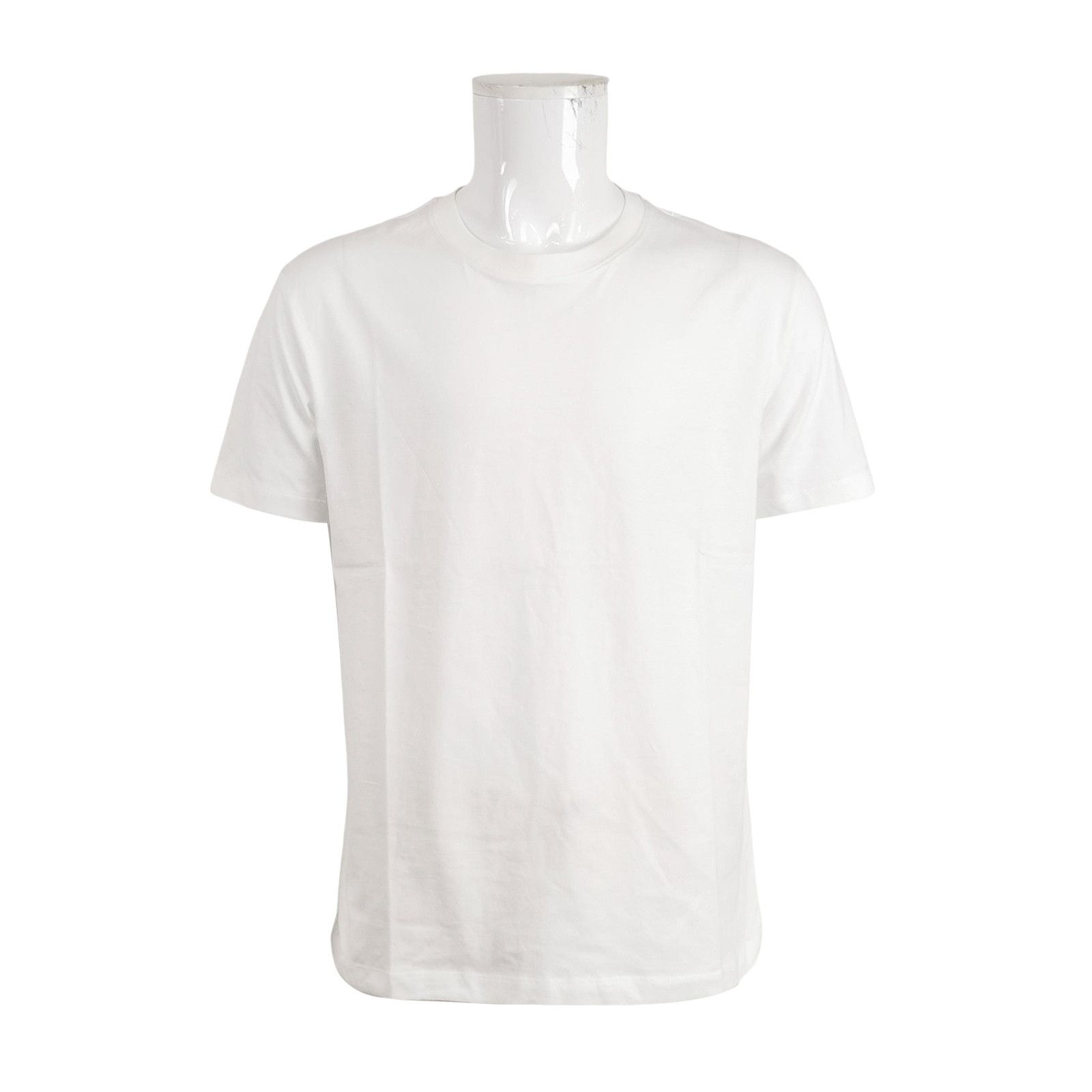 Valentino Valentino White Cotton T-Shirt L Size US L / EU 52-54 / 3 - 1 Thumbnail