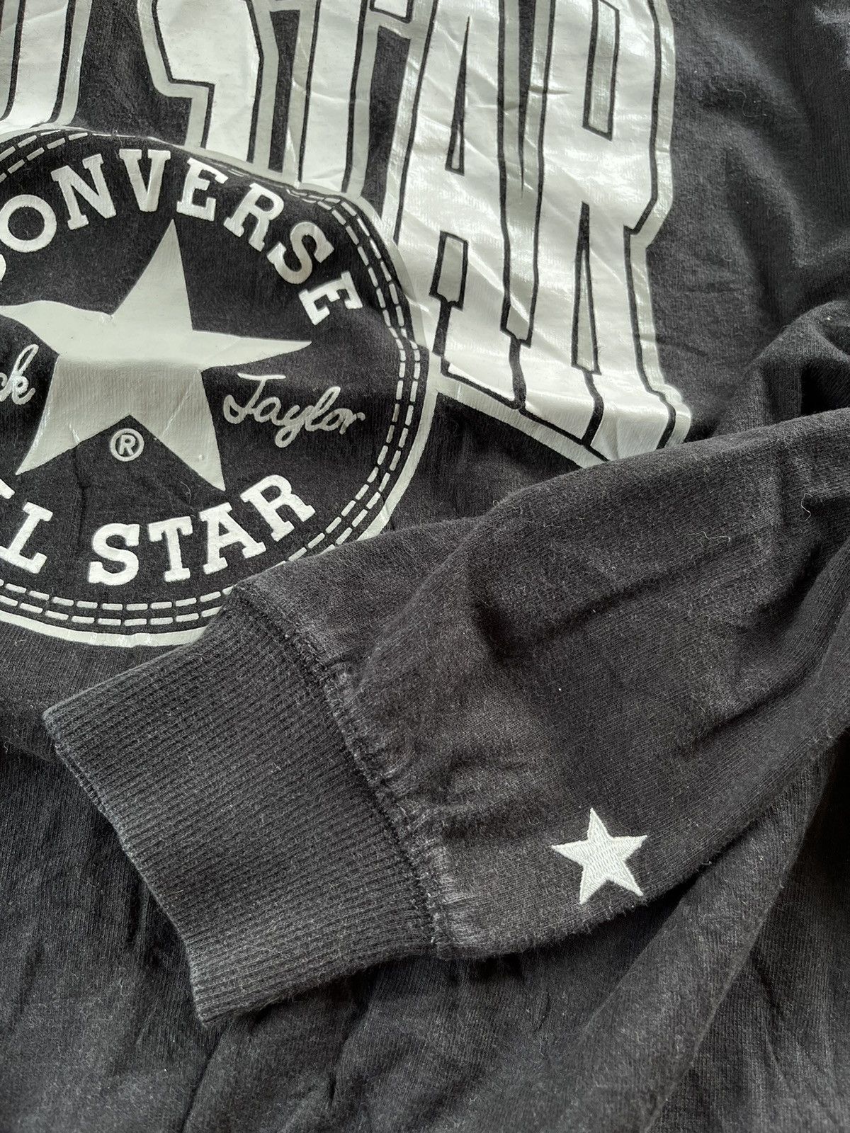Converse × Vintage ⚡️STEALS⚡️Vintage Converse Big Logo Baggy Sweetshirts Size US S / EU 44-46 / 1 - 4 Thumbnail
