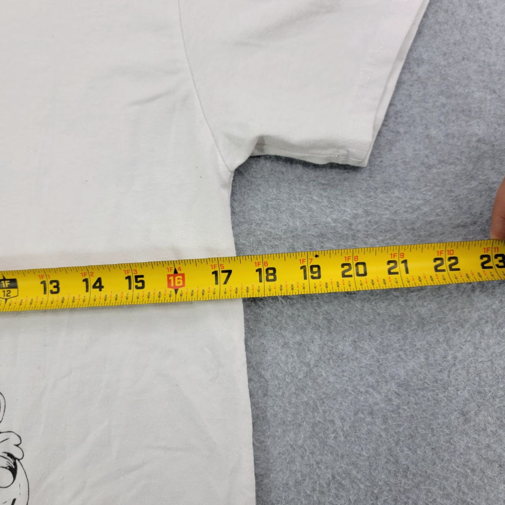 Vintage Exit Shirt Mens One Size White Dragon Crest Rhinestone Graphic Tee Made Mexico Size US S / EU 44-46 / 1 - 6 Thumbnail