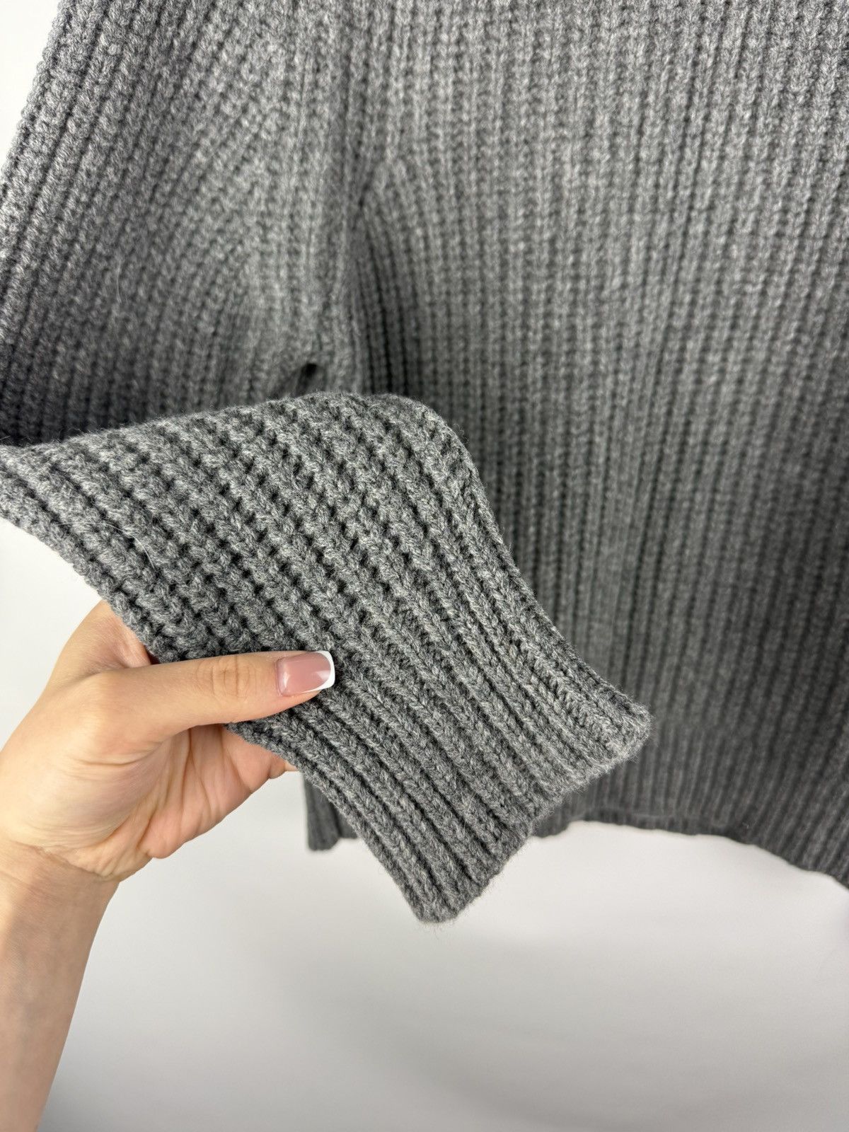 Maison Kitsune Maison Kitsune Ladies Wool Knitted Sweater Pullover Size M Size M / US 6-8 / IT 42-44 - 8 Thumbnail