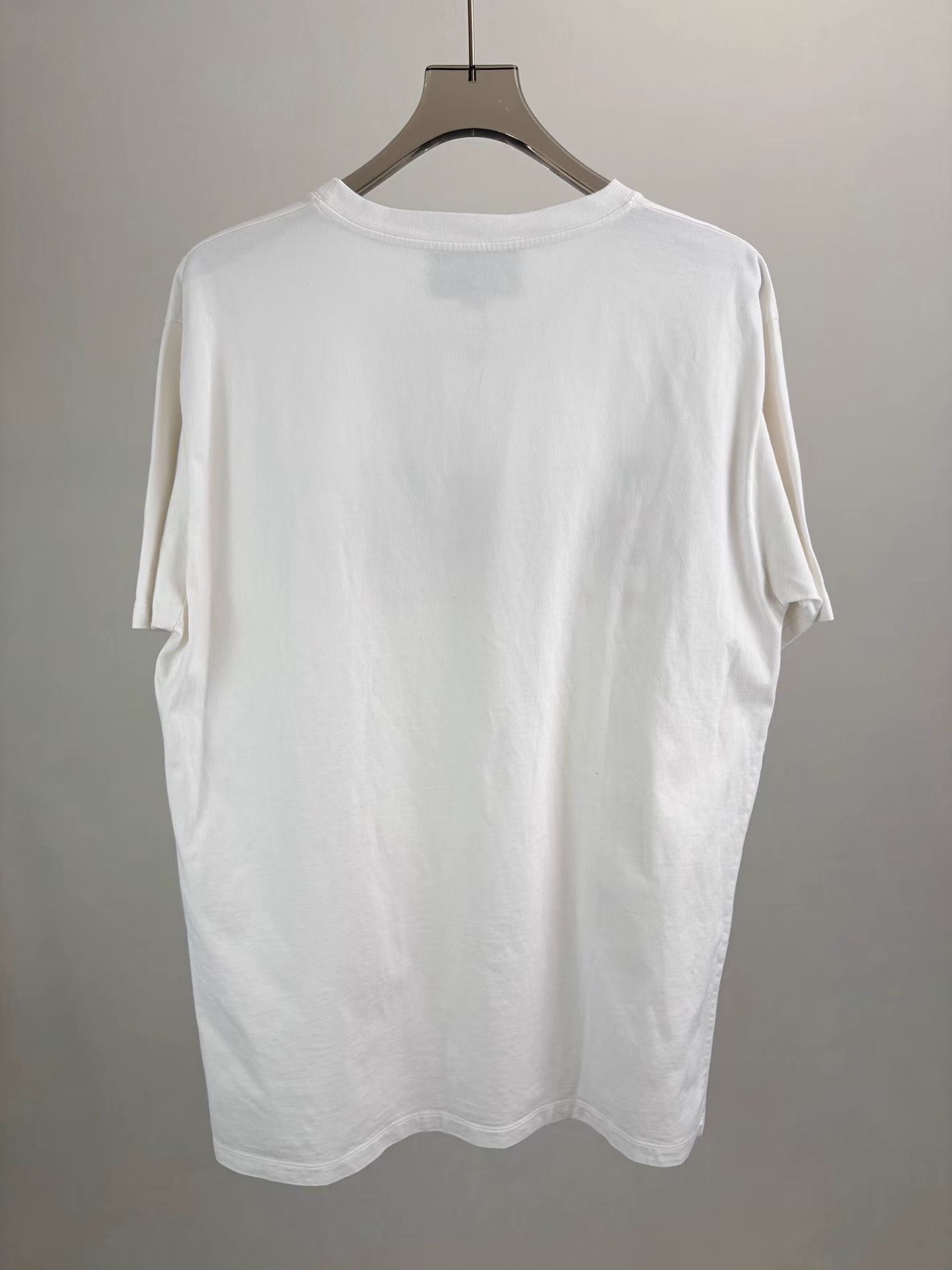 Gucci White Short-Sleeve Logo Print T-Shirt Size US L / EU 52-54 / 3 - 2 Thumbnail