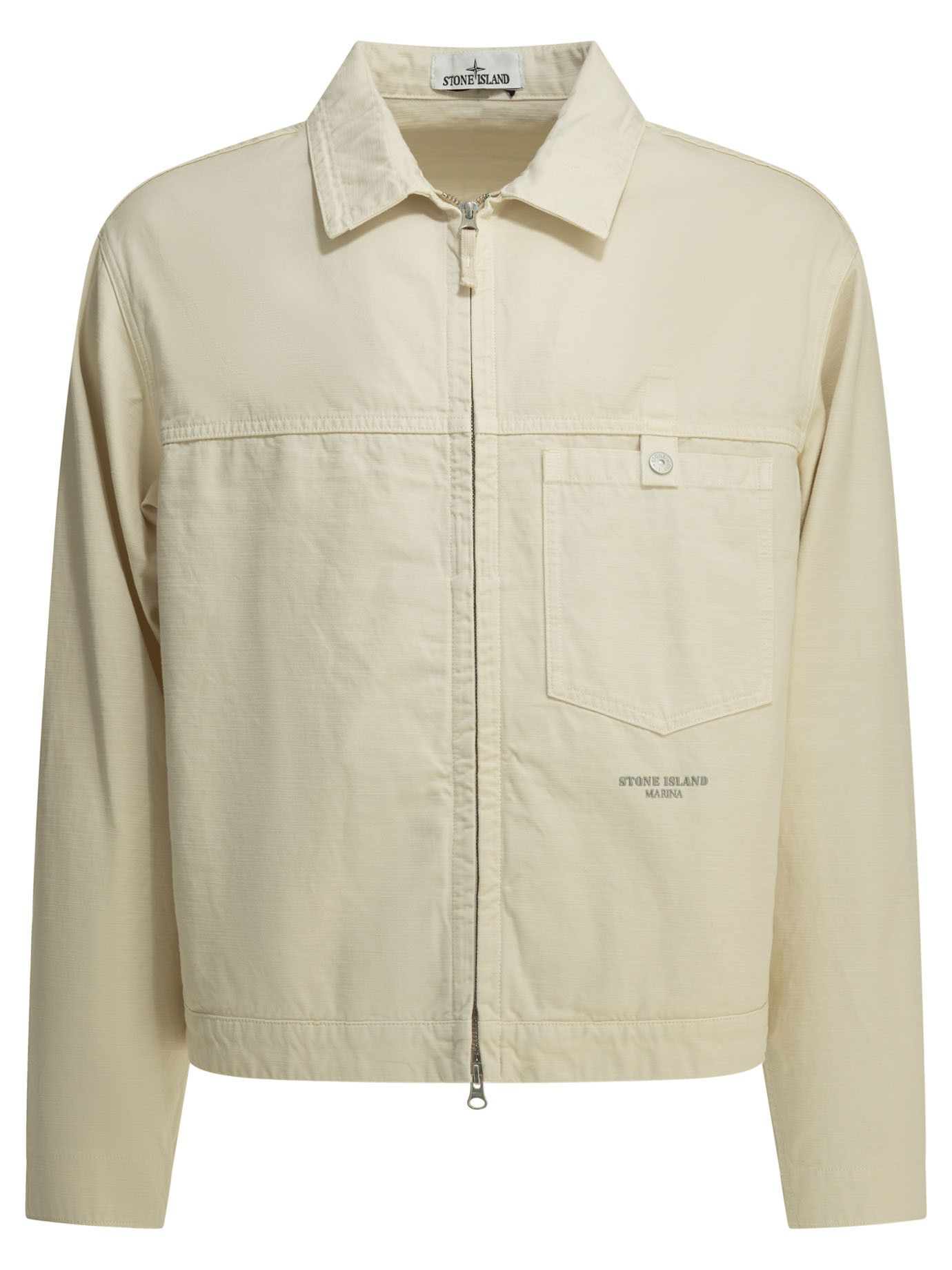 Stone Island Stone Island Overshirt Jacket With Logo tag size L Men - USA Duties Paid Size US L / EU 52-54 / 3 - 1 Thumbnail