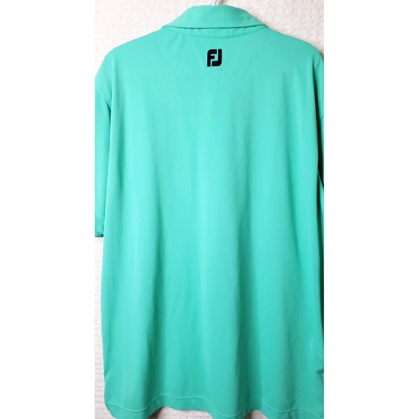 Footjoy FJ Footjoy Golf Polo Shirt Men XL Short Sleeve Teal Green Shirt Size US XL / EU 56 / 4 - 6 Thumbnail