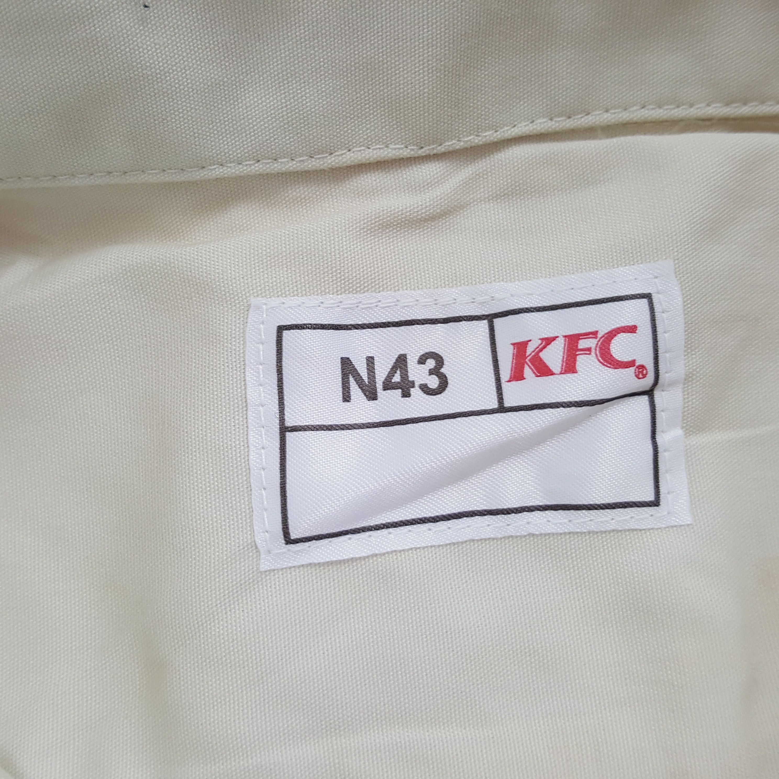 Vintage KFC X Pizza Hut Workers Working Shirt Size US M / EU 48-50 / 2 - 7 Thumbnail