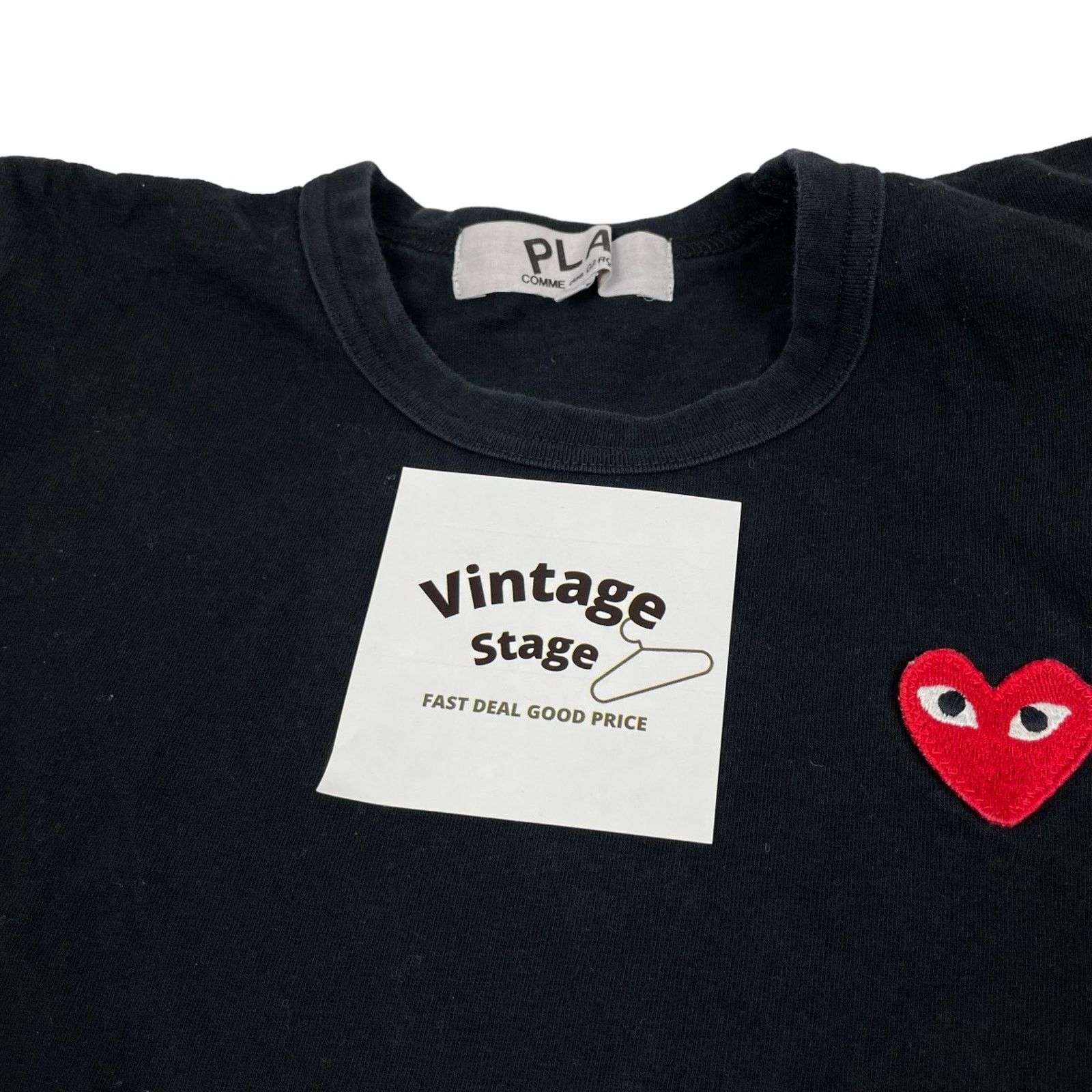 Comme des Garcons PLAY Comme Des Garcons Heart T-shirt Size M / US 6-8 / IT 42-44 - 2 Thumbnail