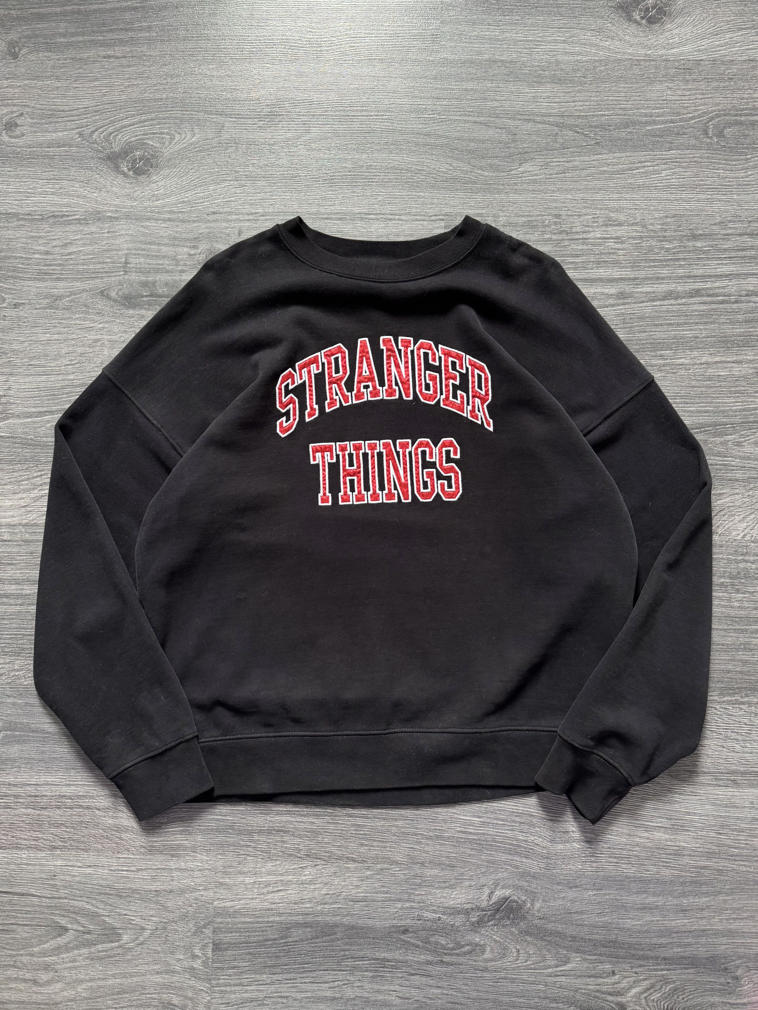 Levi's Levi’s x Stranger Things Collab Black Crewneck Sweatshirt Size US M / EU 48-50 / 2 - 3 Thumbnail