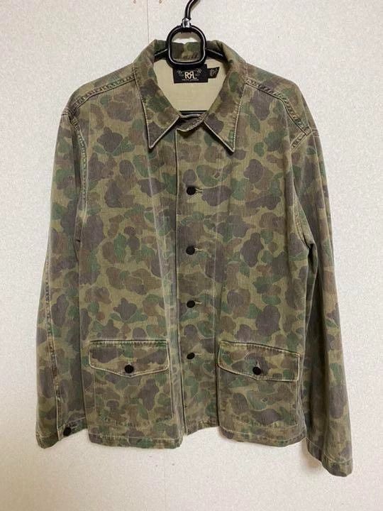 RRL Ralph Lauren RRL Ralph Lauren Duck Camo 1930s Jacket Workwear Jacket Size US M / EU 48-50 / 2 - 1 Thumbnail