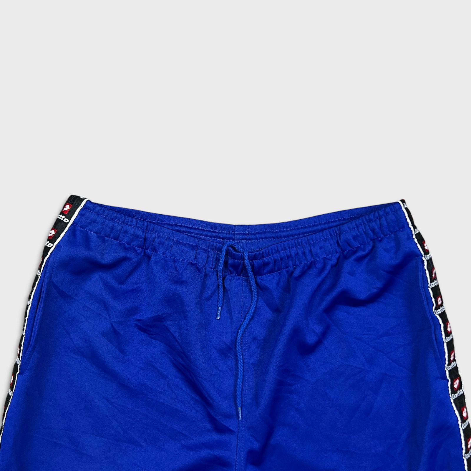 Lotto Sport × Vintage Vintage 90s Lotto Shorts XL Pocketed Side Tape Athletic Gym Size US 36 / EU 52 - 2 Thumbnail