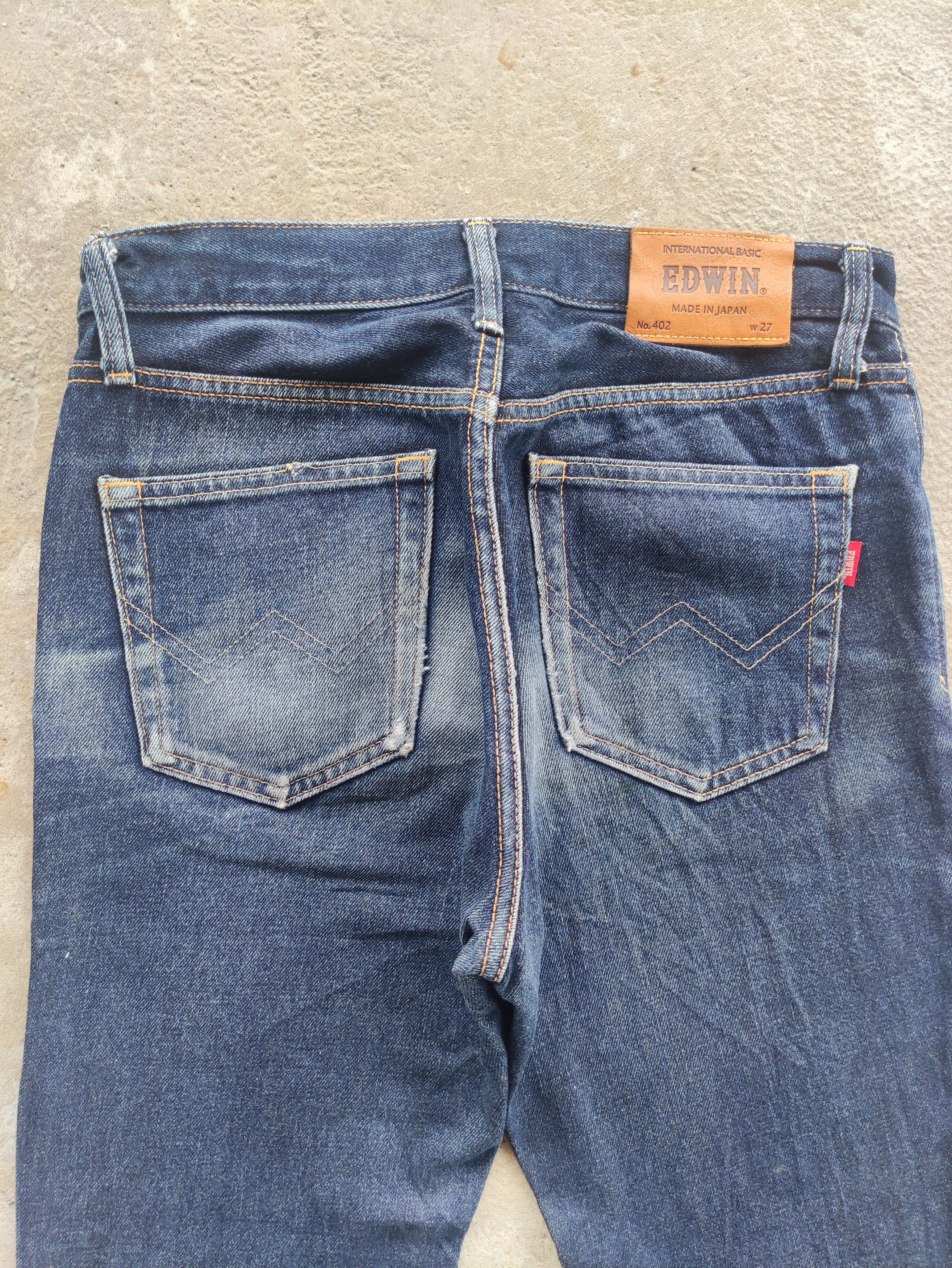 Edwin Vintage Edwin Japan Distress Faded Denim W30 Size US 30 / EU 46 - 10 Thumbnail
